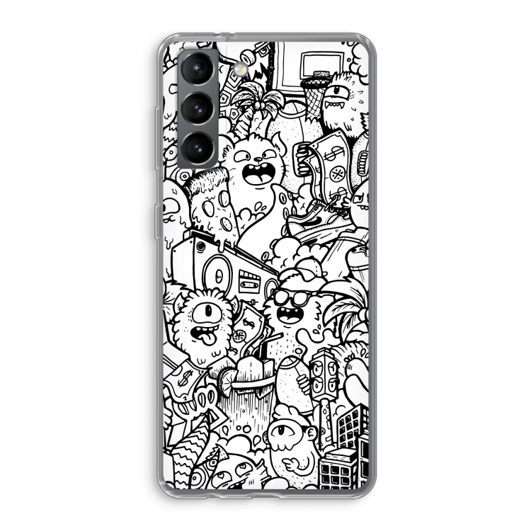 Vexx City #2: Samsung Galaxy S21 Transparant Hoesje