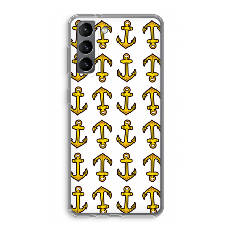 Musketon Anchor: Samsung Galaxy S21 Transparant Hoesje