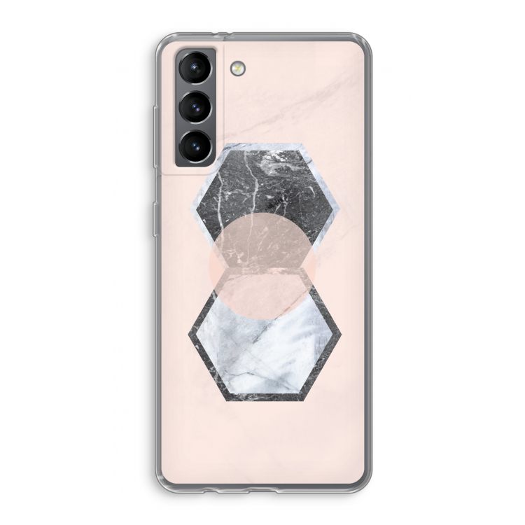 Creatieve toets: Samsung Galaxy S21 Transparant Hoesje