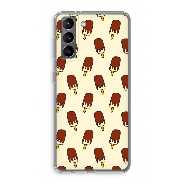 Yummy: Samsung Galaxy S21 Transparant Hoesje