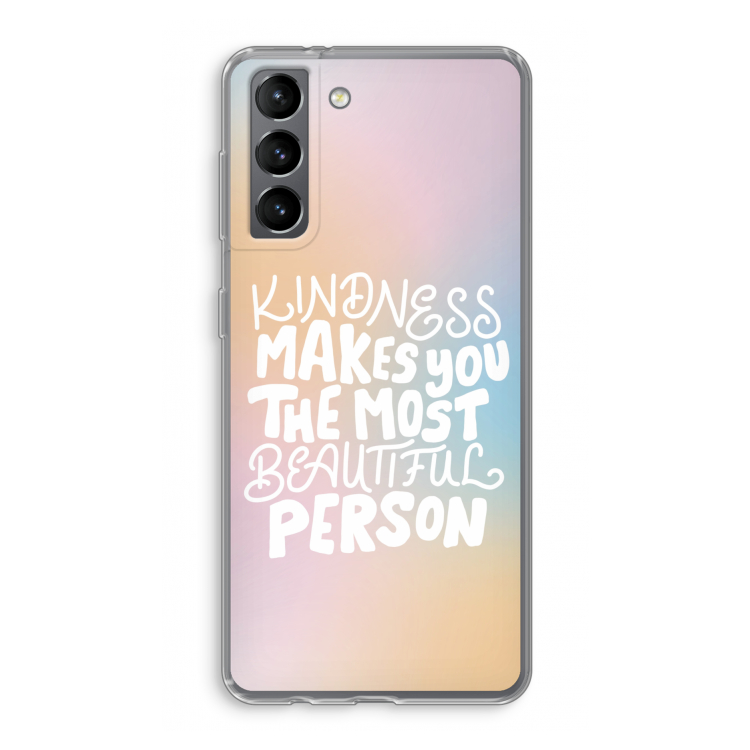 The prettiest: Samsung Galaxy S21 Transparant Hoesje