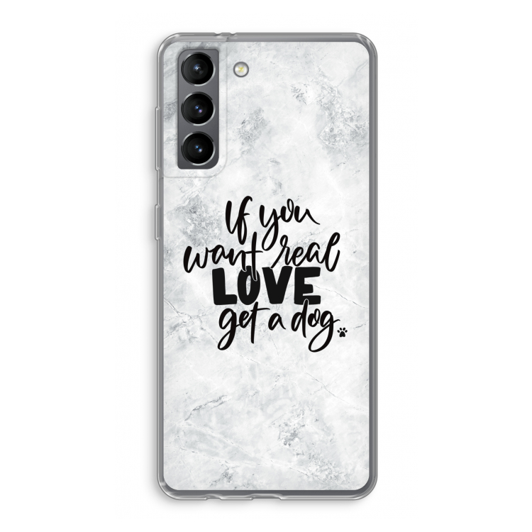 Partner in crime: Samsung Galaxy S21 Transparant Hoesje