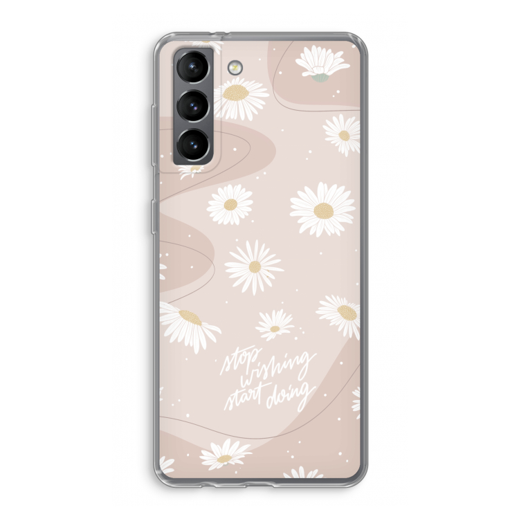 Daydreaming becomes reality: Samsung Galaxy S21 Transparant Hoesje