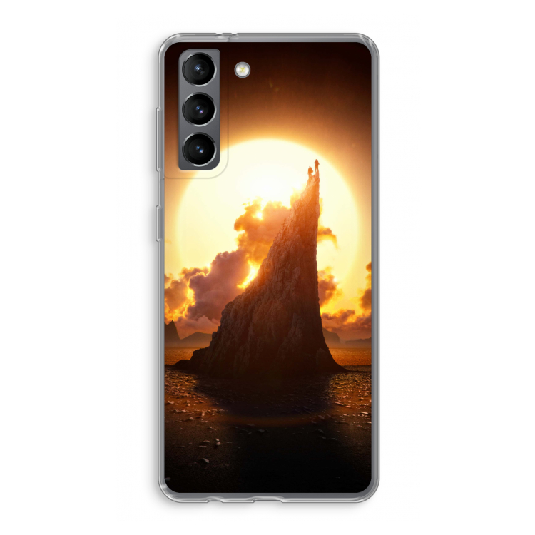 Children of the Sun: Samsung Galaxy S21 Transparant Hoesje