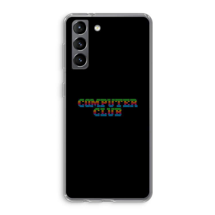 Retro: Samsung Galaxy S21 Transparant Hoesje