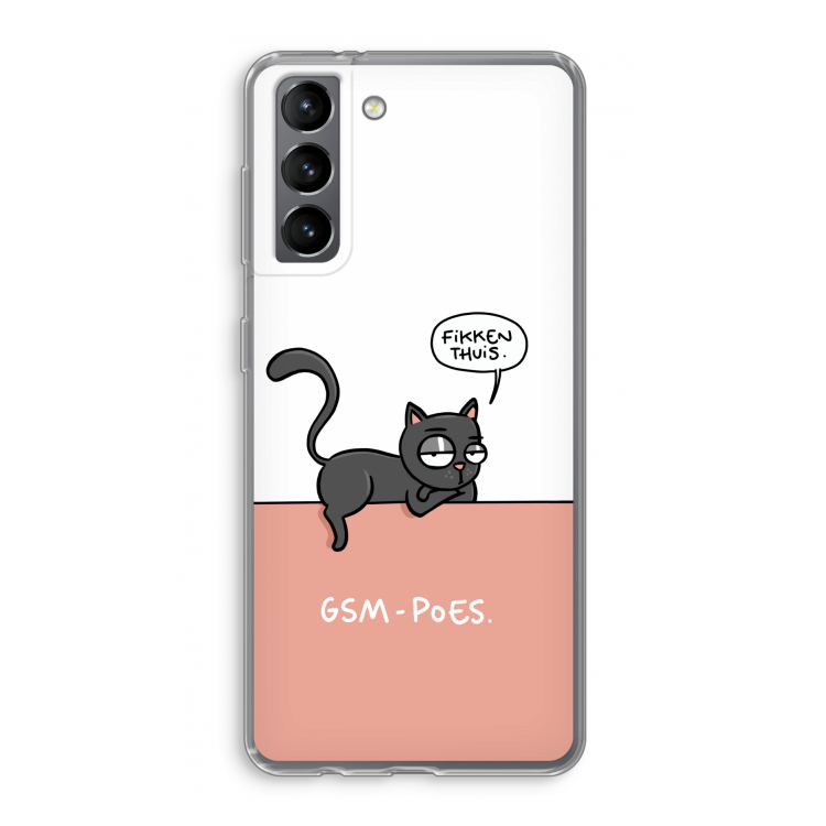 GSM poes: Samsung Galaxy S21 Transparant Hoesje