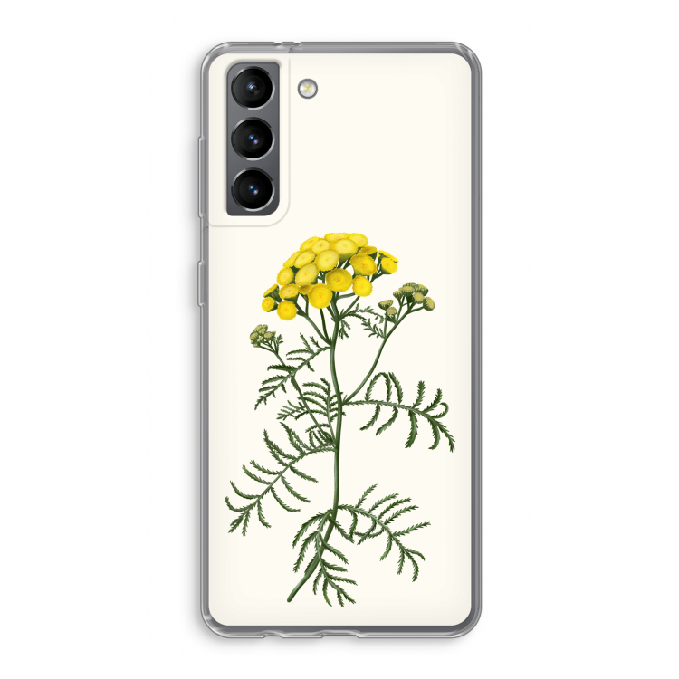 Tansy: Samsung Galaxy S21 Transparant Hoesje