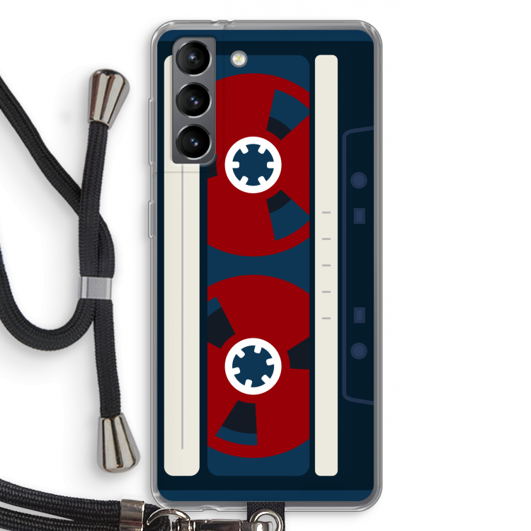 Here's your tape: Samsung Galaxy S21 Transparant Hoesje met koord