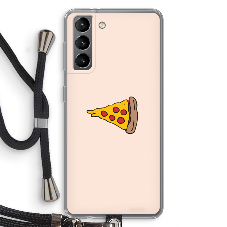 You Complete Me #1: Samsung Galaxy S21 Transparant Hoesje met koord