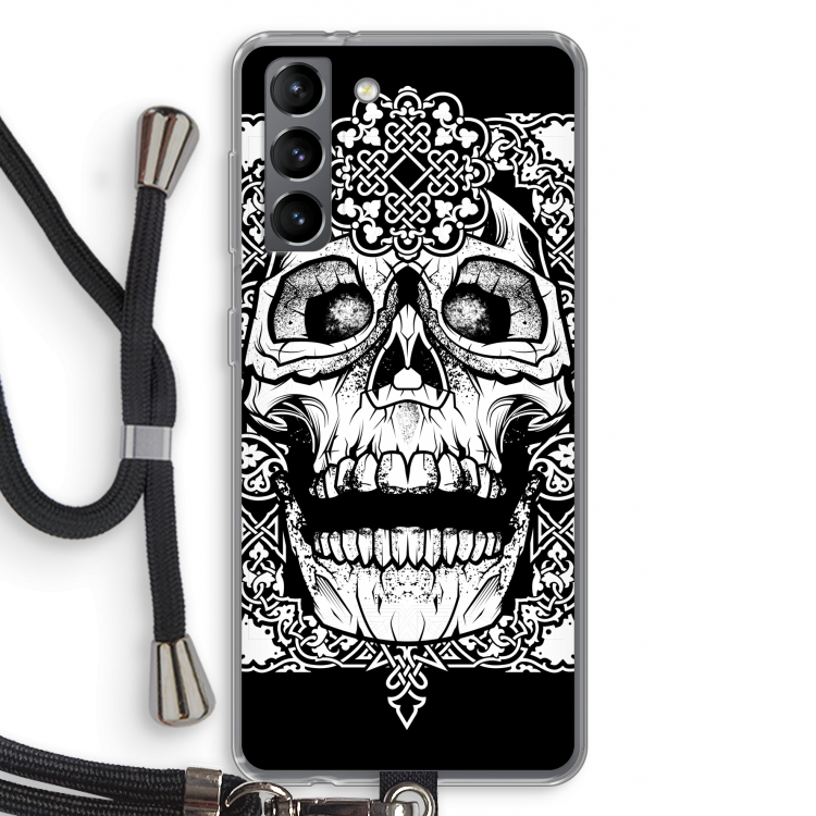 Seek & Destroy: Samsung Galaxy S21 Transparant Hoesje met koord