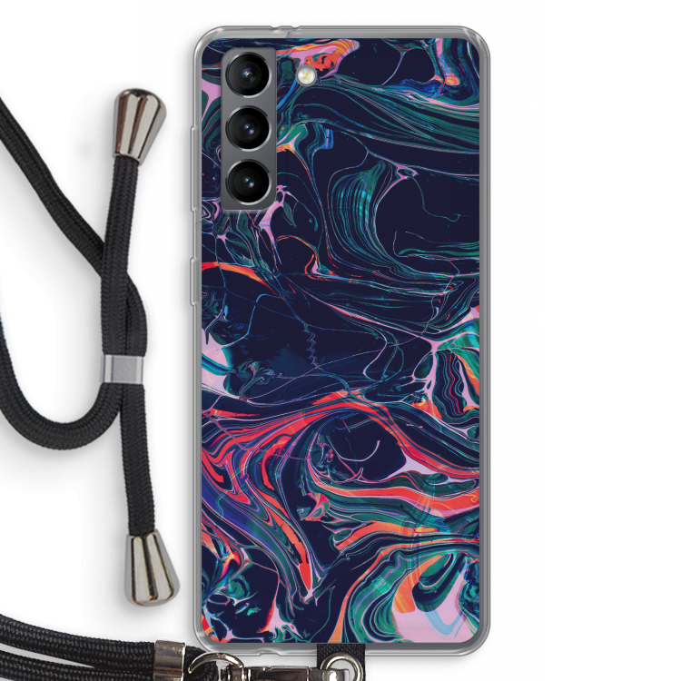 Light Years Beyond: Samsung Galaxy S21 Transparant Hoesje met koord