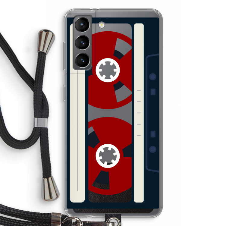 Here's your tape: Samsung Galaxy S21 Transparant Hoesje met koord
