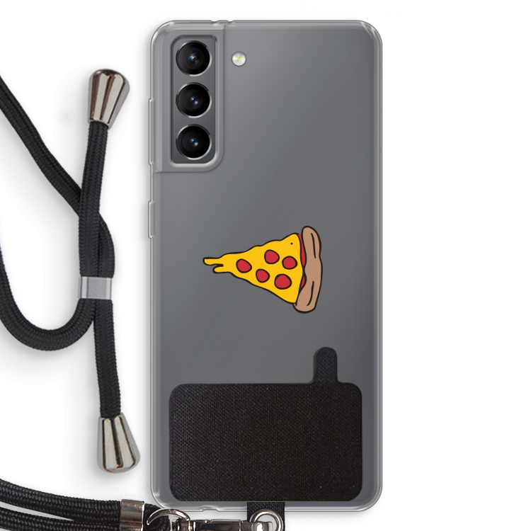 You Complete Me #1: Samsung Galaxy S21 Transparant Hoesje met koord