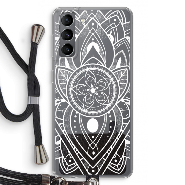 It's Complicated: Samsung Galaxy S21 Transparant Hoesje met koord