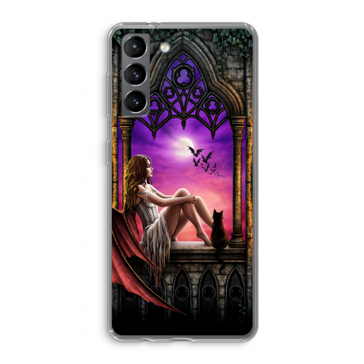 Kinderen van de nacht: Samsung Galaxy S21 Transparant Hoesje