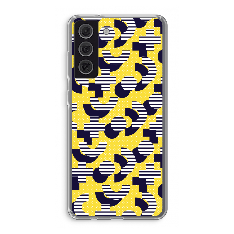 8-bit N°3: Samsung Galaxy S21 FE Transparant Hoesje