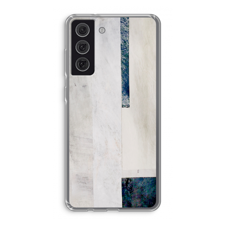 Meet you there: Samsung Galaxy S21 FE Transparant Hoesje