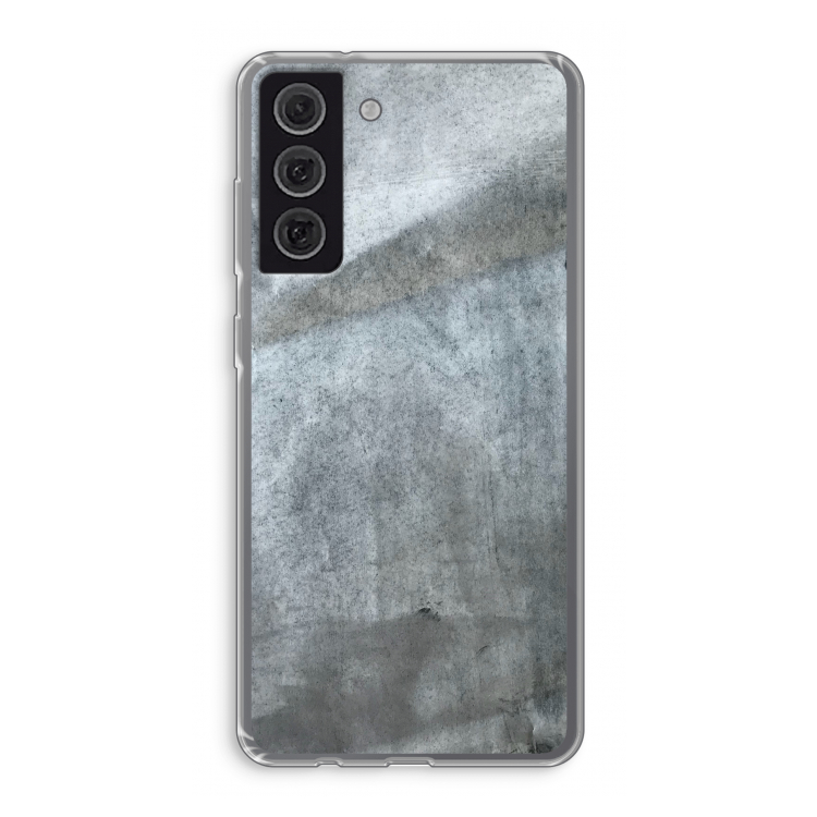 Grey Stone: Samsung Galaxy S21 FE Transparant Hoesje
