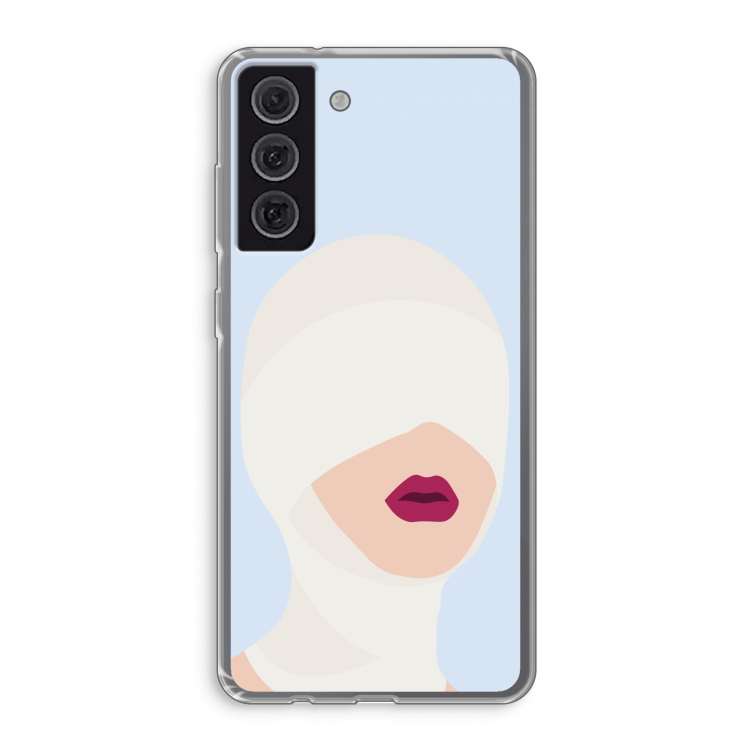 Incognito: Samsung Galaxy S21 FE Transparant Hoesje