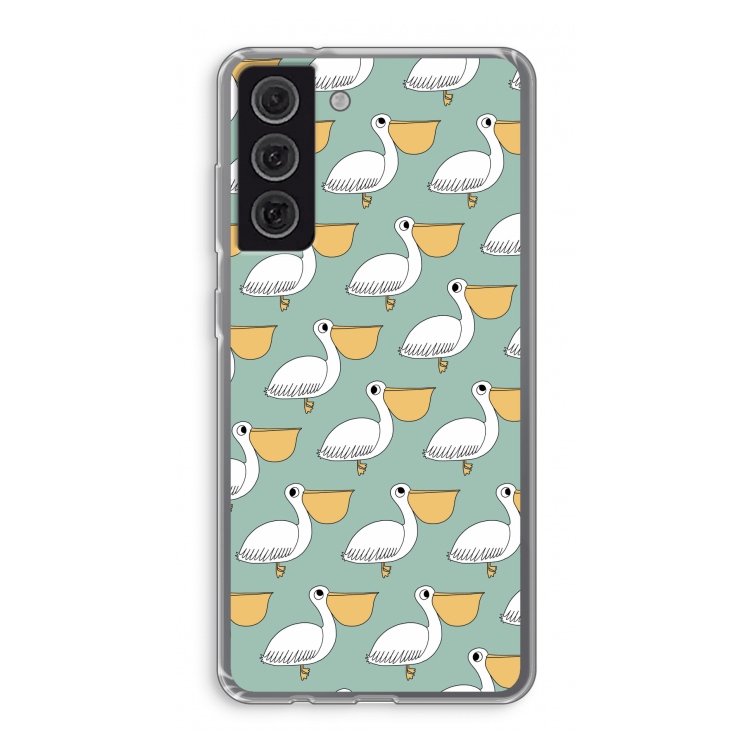 Pelican: Samsung Galaxy S21 FE Transparant Hoesje