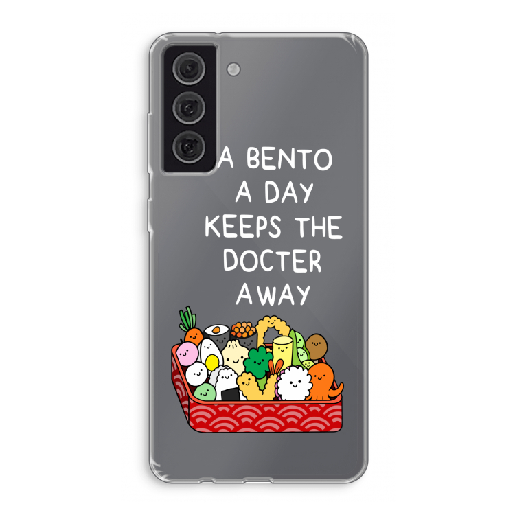 Bento a day: Samsung Galaxy S21 FE Transparant Hoesje