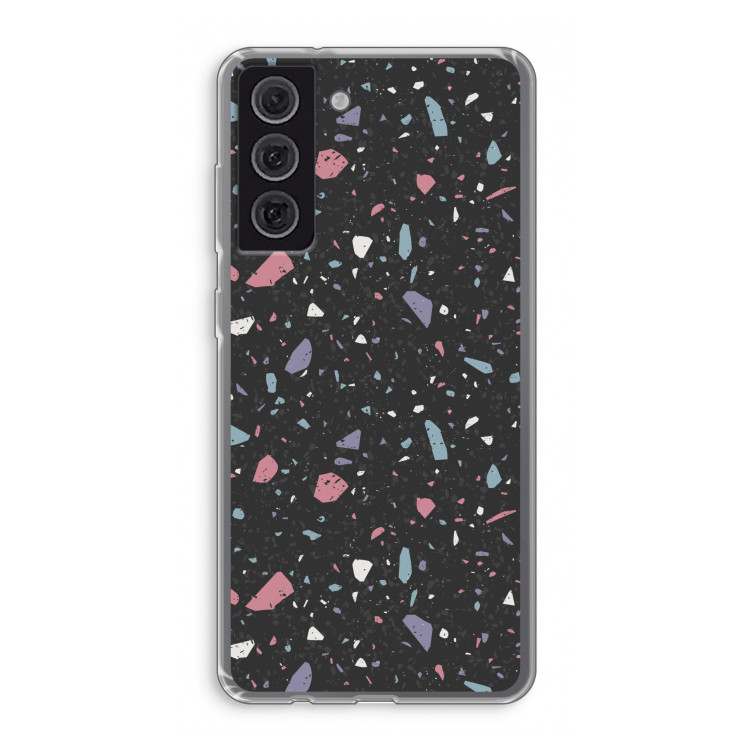 Terrazzo N°16: Samsung Galaxy S21 FE Transparant Hoesje