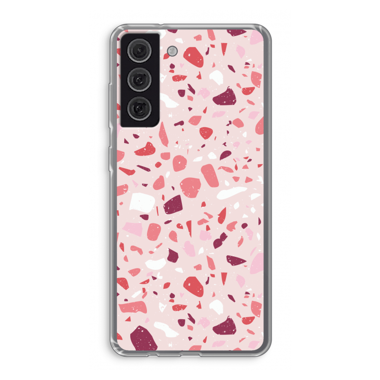 Terrazzo N°15: Samsung Galaxy S21 FE Transparant Hoesje