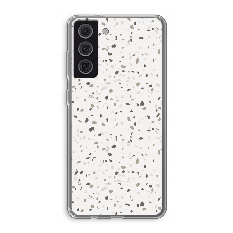 Terrazzo N°14: Samsung Galaxy S21 FE Transparant Hoesje