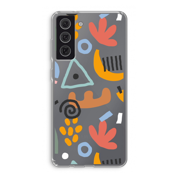 Abstract: Samsung Galaxy S21 FE Transparant Hoesje
