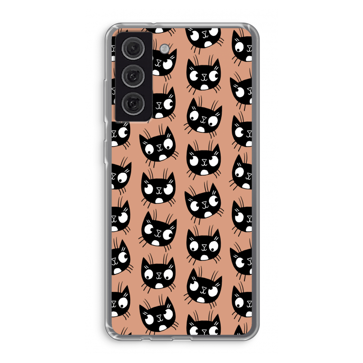 Kat: Samsung Galaxy S21 FE Transparant Hoesje