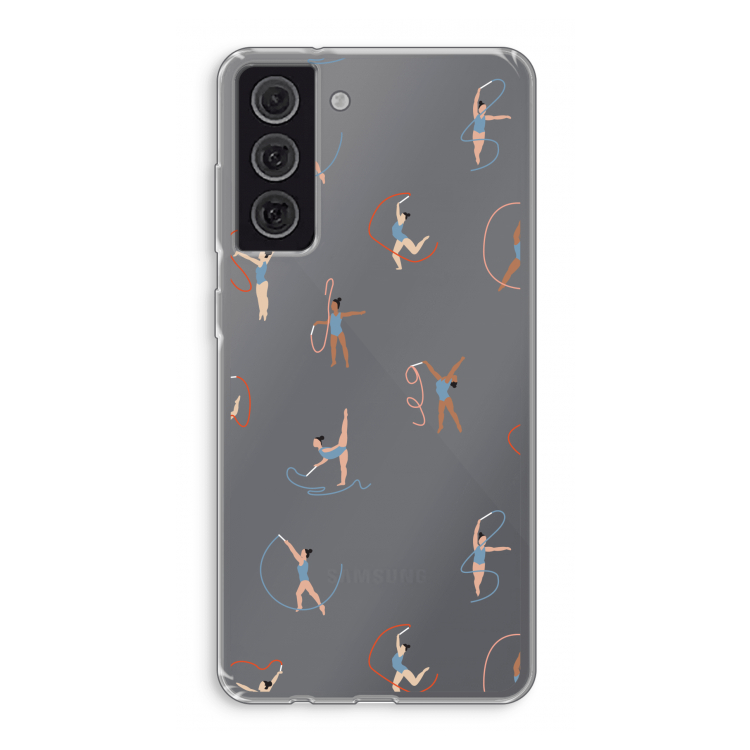 Dancing #3: Samsung Galaxy S21 FE Transparant Hoesje