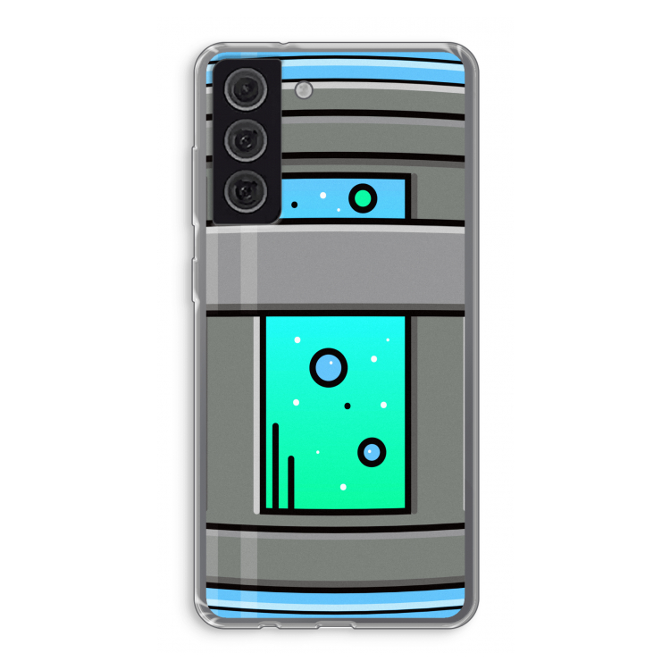 Chug Bottle: Samsung Galaxy S21 FE Transparant Hoesje