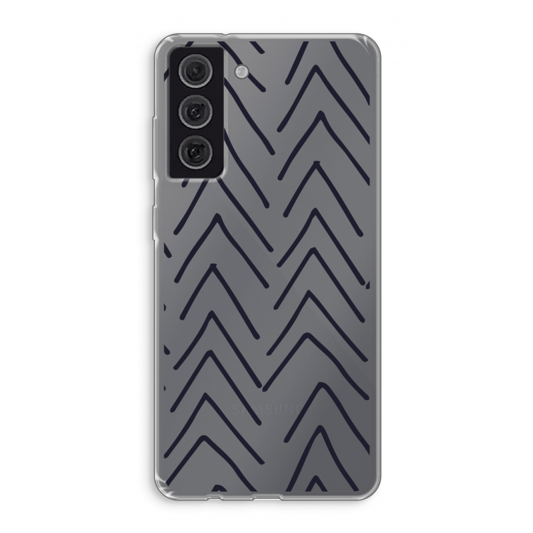 Marrakech Arrows: Samsung Galaxy S21 FE Transparant Hoesje