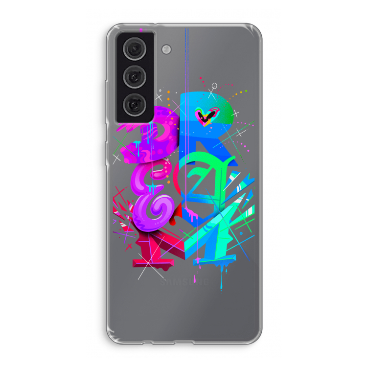 Dream: Samsung Galaxy S21 FE Transparant Hoesje