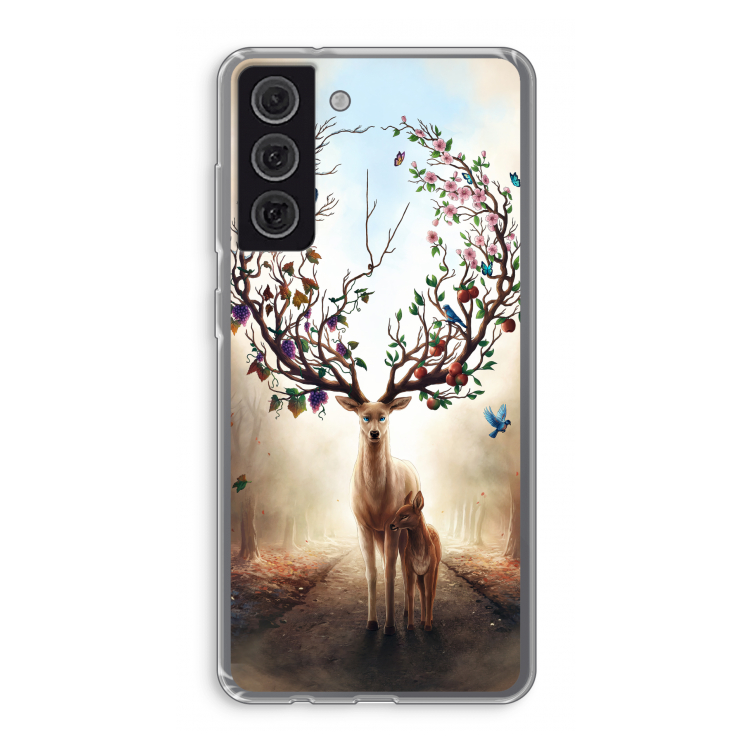 Seasons Change: Samsung Galaxy S21 FE Transparant Hoesje