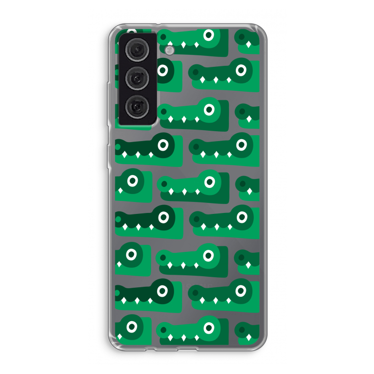 Crocs: Samsung Galaxy S21 FE Transparant Hoesje