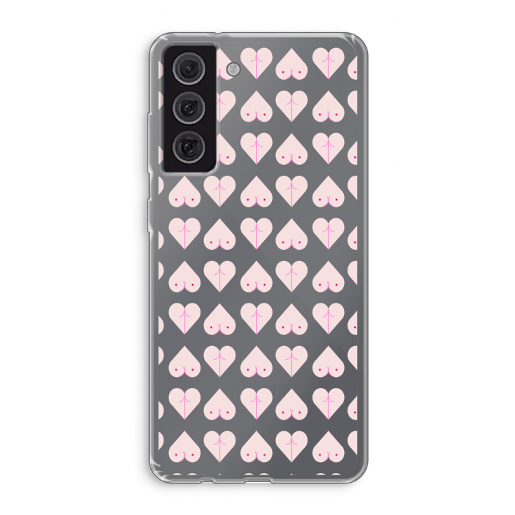 Ass 'n Titties: Samsung Galaxy S21 FE Transparant Hoesje