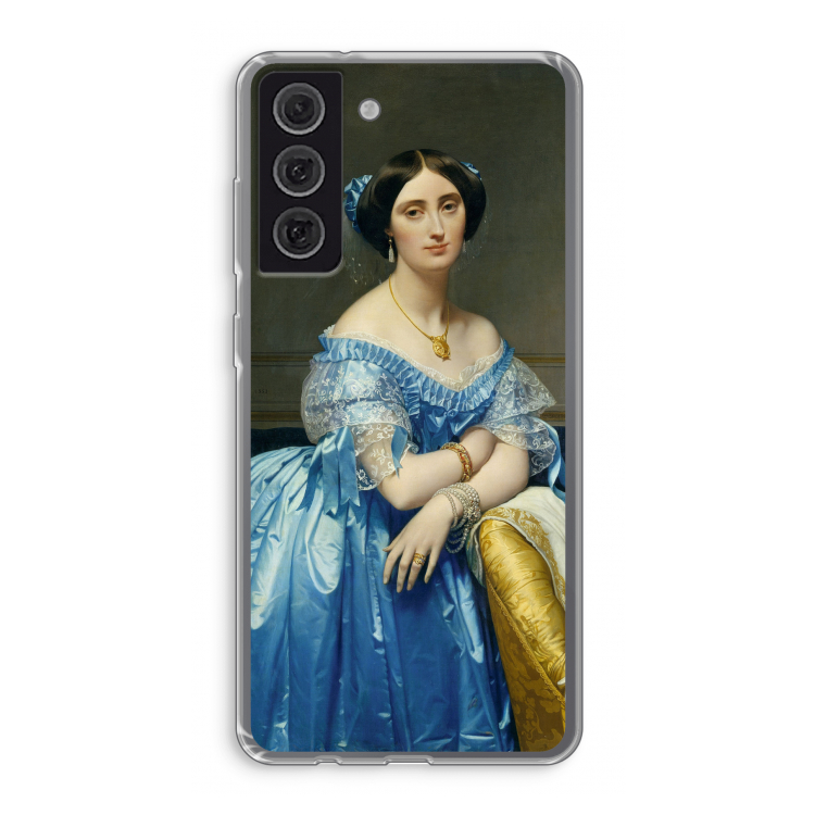 Eleonore: Samsung Galaxy S21 FE Transparant Hoesje
