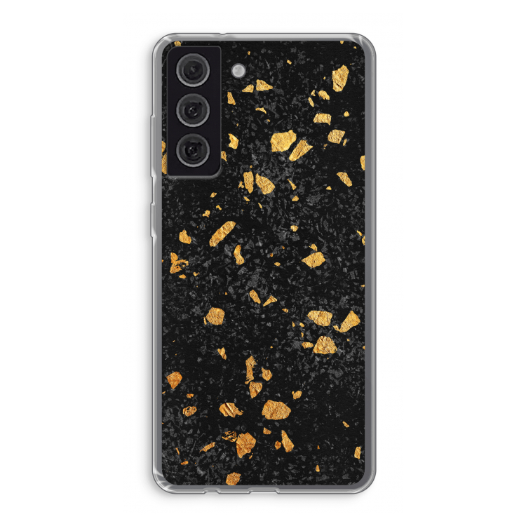 Terrazzo N°7: Samsung Galaxy S21 FE Transparant Hoesje