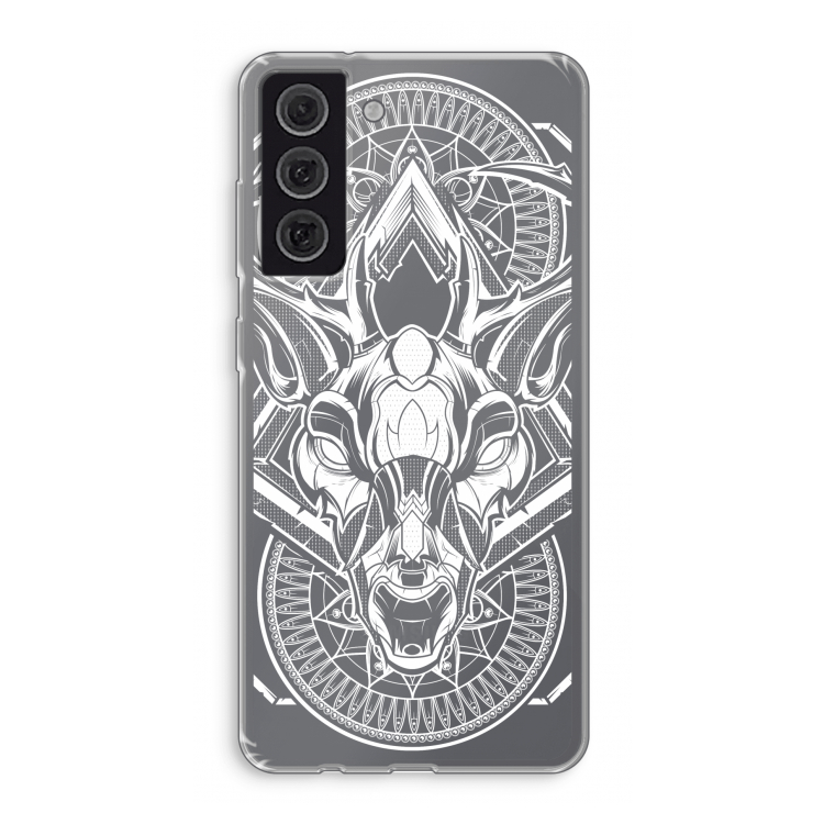 Oh Deer: Samsung Galaxy S21 FE Transparant Hoesje