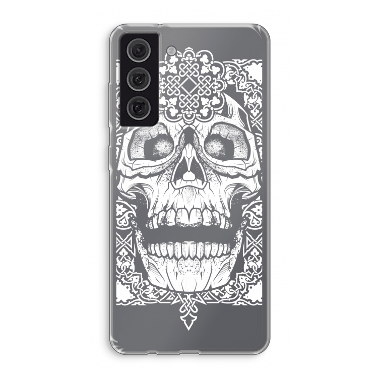 Seek & Destroy: Samsung Galaxy S21 FE Transparant Hoesje