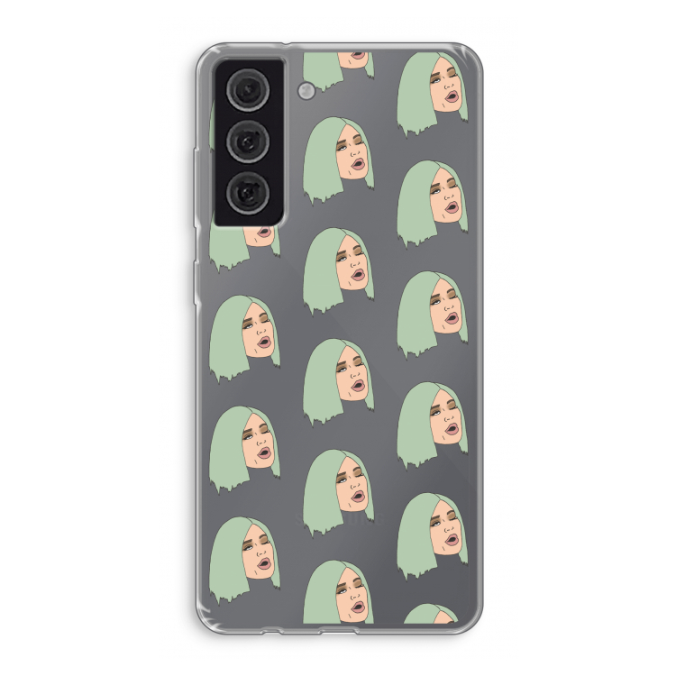 King Kylie: Samsung Galaxy S21 FE Transparant Hoesje