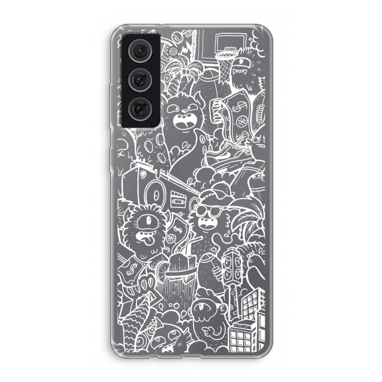 Vexx City #2: Samsung Galaxy S21 FE Transparant Hoesje