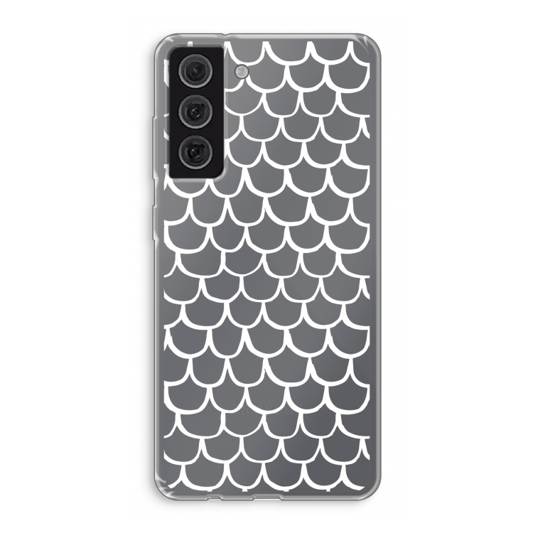 Dakpannetjes: Samsung Galaxy S21 FE Transparant Hoesje