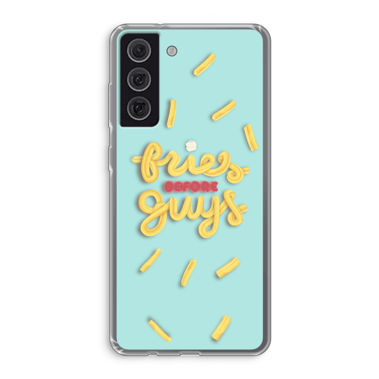 Always fries: Samsung Galaxy S21 FE Transparant Hoesje