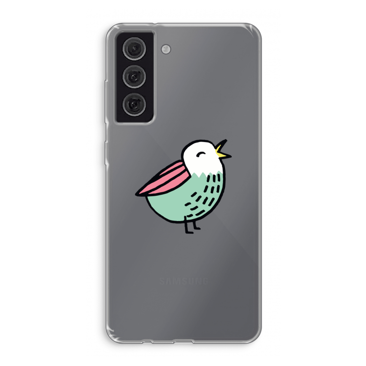Birdy: Samsung Galaxy S21 FE Transparant Hoesje