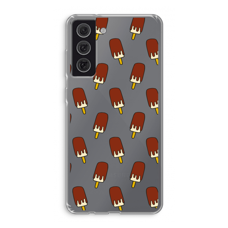 Yummy: Samsung Galaxy S21 FE Transparant Hoesje