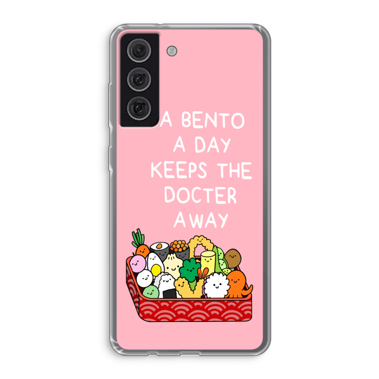 Bento a day: Samsung Galaxy S21 FE Transparant Hoesje