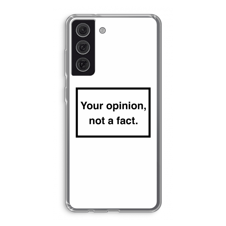 Your opinion: Samsung Galaxy S21 FE Transparant Hoesje