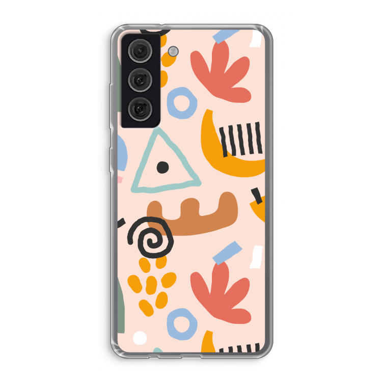 Abstract: Samsung Galaxy S21 FE Transparant Hoesje